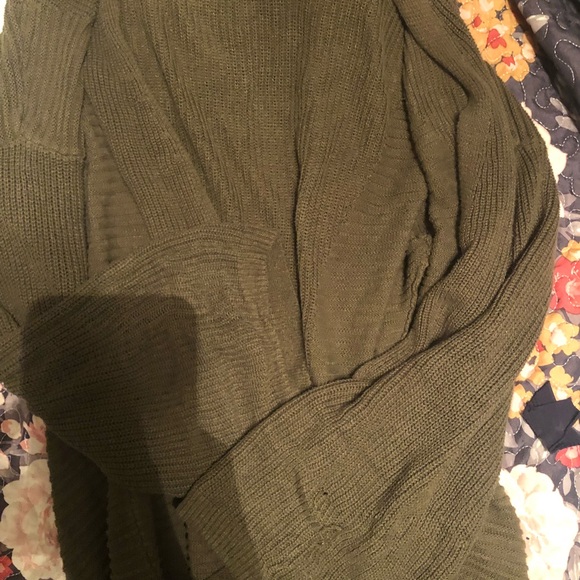 Olive cardigan - Picture 2 of 2